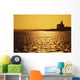 Coquille Lighthouse At Sunset Wall Mural