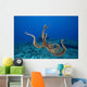 USA, tentacles outstretched over reef Wall Mural