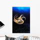 USA, Day Octopus swimming in Ocean Wall Mural