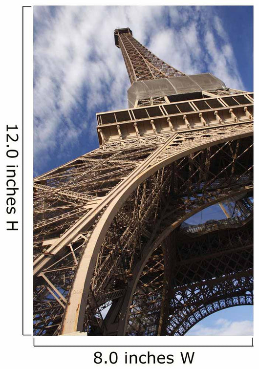 View From Underneath The Eiffel Tower Wall Mural