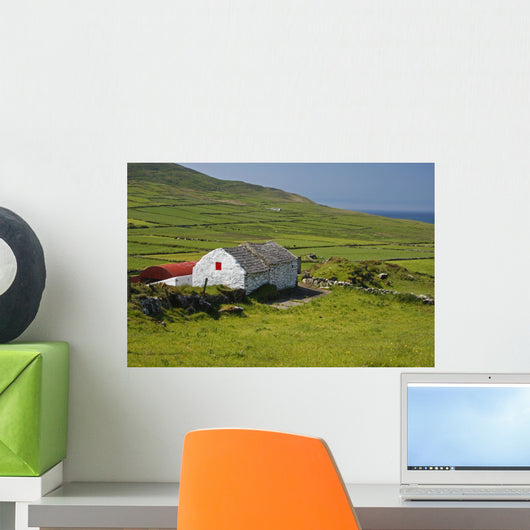 Lone Farmhouse On Mizen Head In West Cork Wall Mural