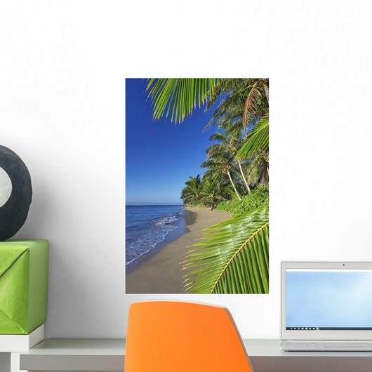 Lanai In The Background Wall Mural