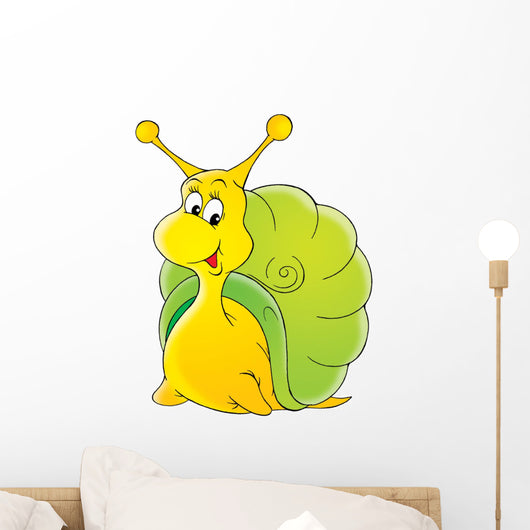 Garden Snail Wall Decal