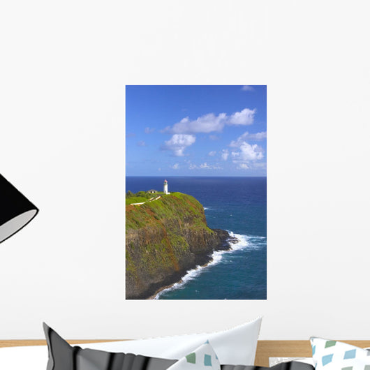 Kilauea Point Lighthouse At Kilauea National Wildlife Refuge Wall Mural