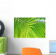 Thailand, Nong Bua Lumphu, Close-Up Of Palm Leaves Wall Mural