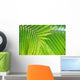 Thailand, Nong Bua Lumphu, Close-Up Of Palm Leaves Wall Mural