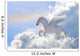 Pegasus in the Clouds Wall Mural