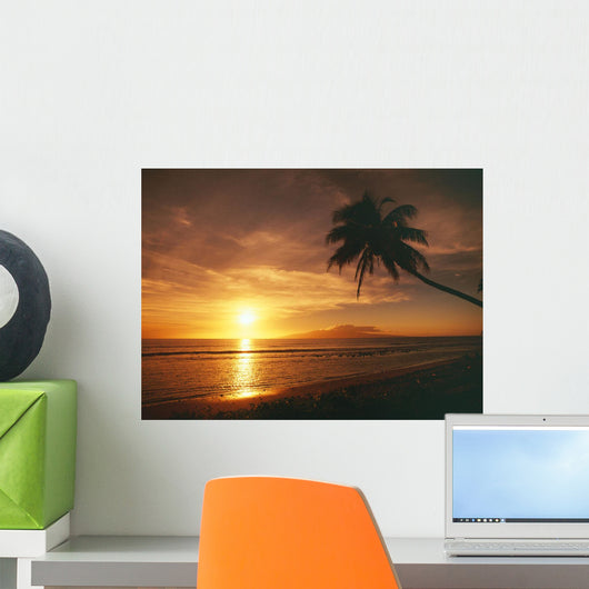 Lanai In The Distance Wall Mural