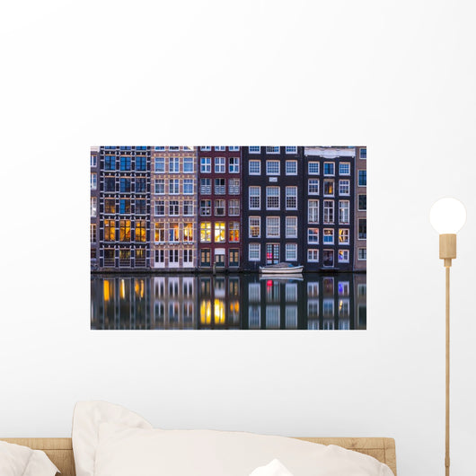 Damrak Amsterdam Netherlands Europe Wall Decal