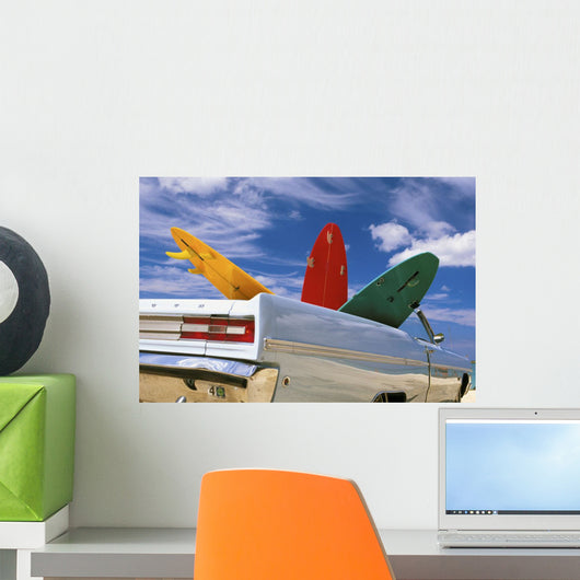 Colorful Surfboards Wall Mural