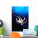Hawaii, Day Octopus View Of Underside Near Surface, Midwater A87B Wall Mural