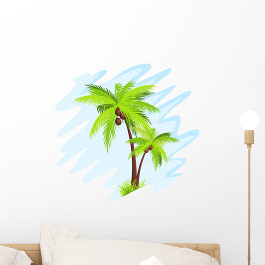 Palm Tree Wall Decal
