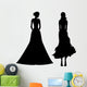 Female Silhouette Wall Decal