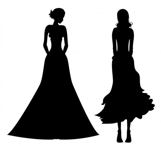 Female Silhouette Wall Decal