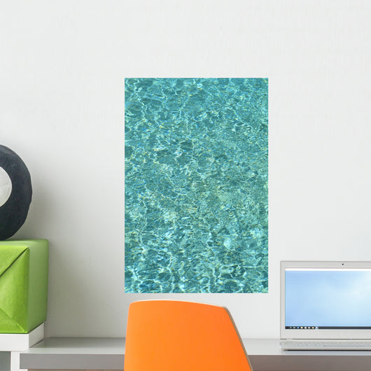 Turquoise Water Reflections B1459 Wall Mural