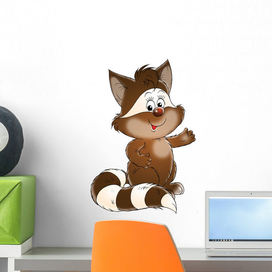 Raccoon Wall Decal