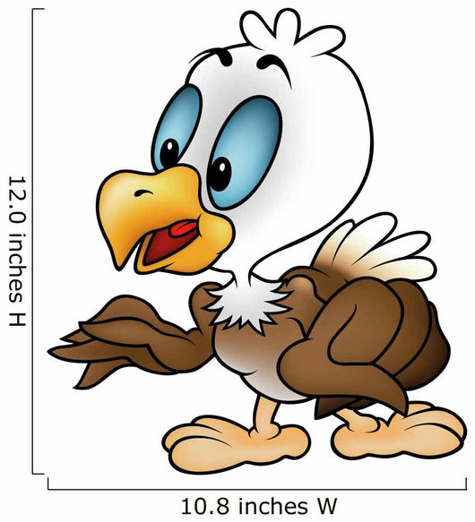 Little Bald Eagle Colored