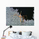 Close-Up Of Spider Crab On White Textured Background Against Black Wall Mural