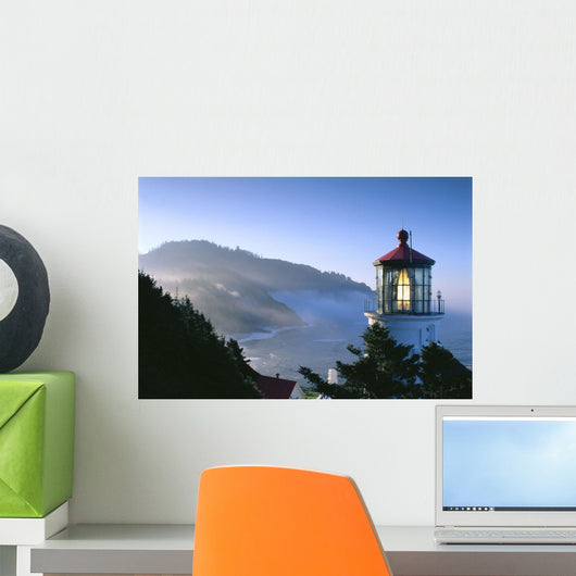 Tree Covered Mountains Wall Mural