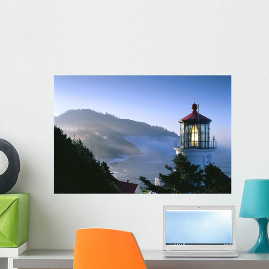 Tree Covered Mountains Wall Mural