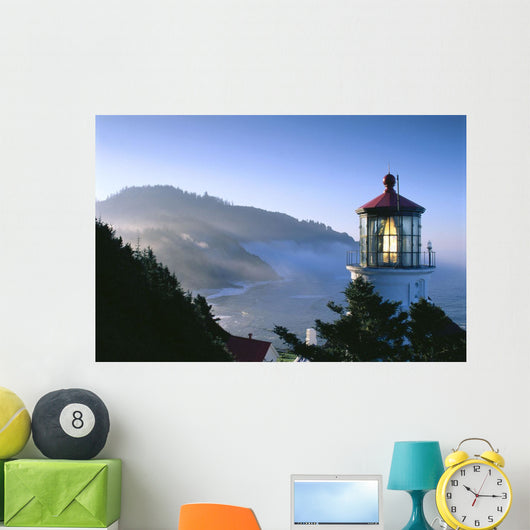 Tree Covered Mountains Wall Mural