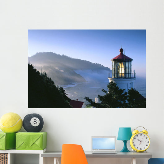 Tree Covered Mountains Wall Mural