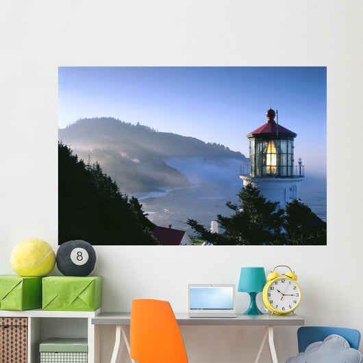 Tree Covered Mountains Wall Mural