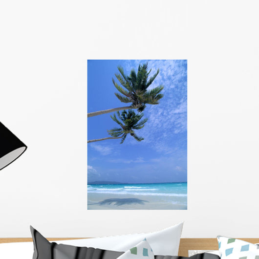 Two Palm Trees Wall Mural