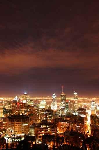 Montreal Nocturne Wall Decal