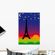 Eiffel tower Wall Mural