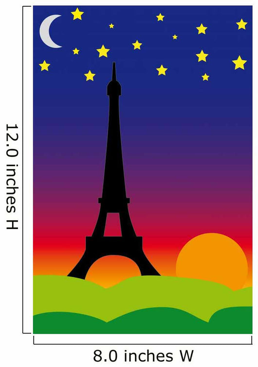 Eiffel tower Wall Mural