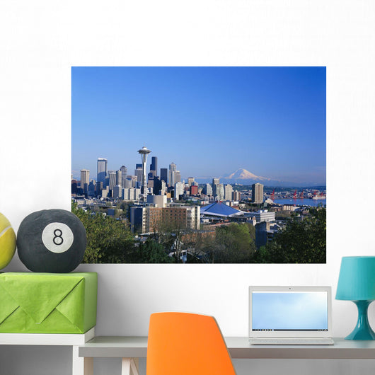Blue Sky Wall Mural