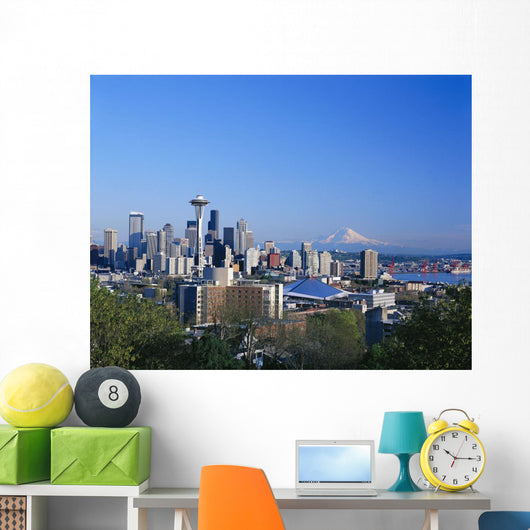 Blue Sky Wall Mural