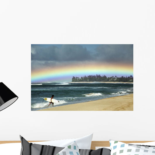 Bright Rainbow Editorial Use Only Wall Mural