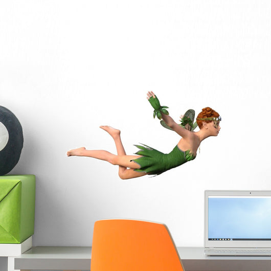 3D Rendering Spring Fairy Wall Decal