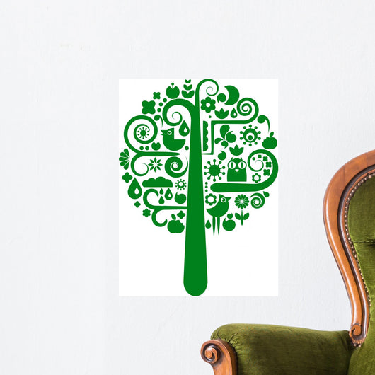 Tree with Animal and