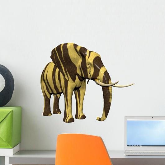 Elephant Big Cat Fur Wall Mural