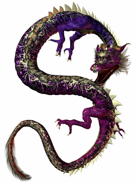 Eastern Dragon Wall Decal