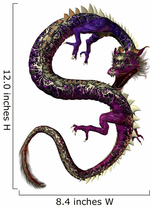 Eastern Dragon Wall Decal