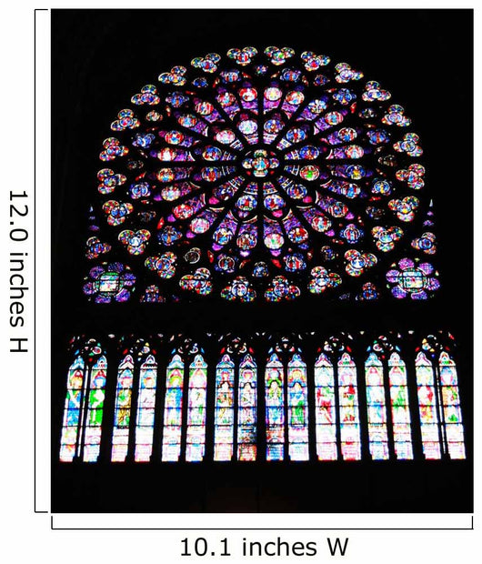 Stained Glass Notre Dame