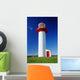 Lighthouse, Riviere Madeleine, Quebec Wall Mural