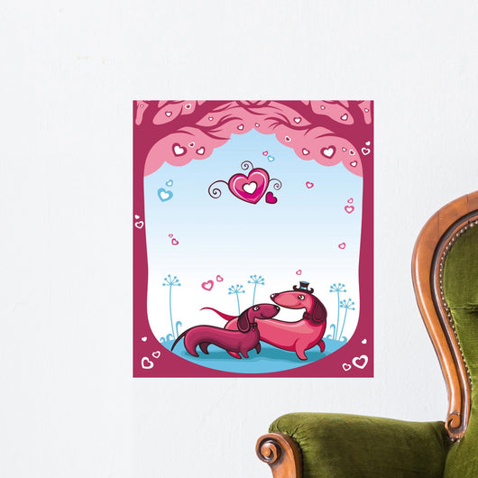 Dachshunds Love Valentine Series