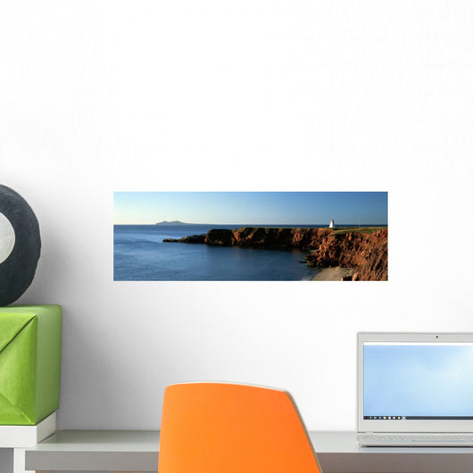 Cap Alright Lighthouse, Iles De La Madeleine, Quebec Wall Mural