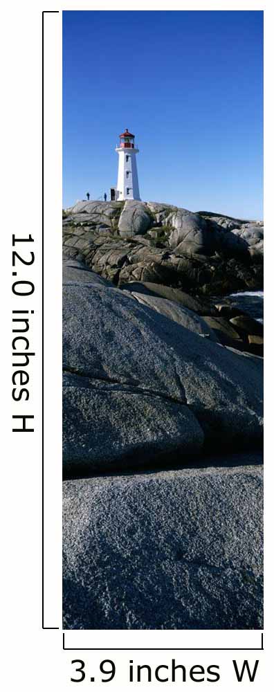 Lighthouse, Peggy's Cove, Nova Scotia Wall Mural