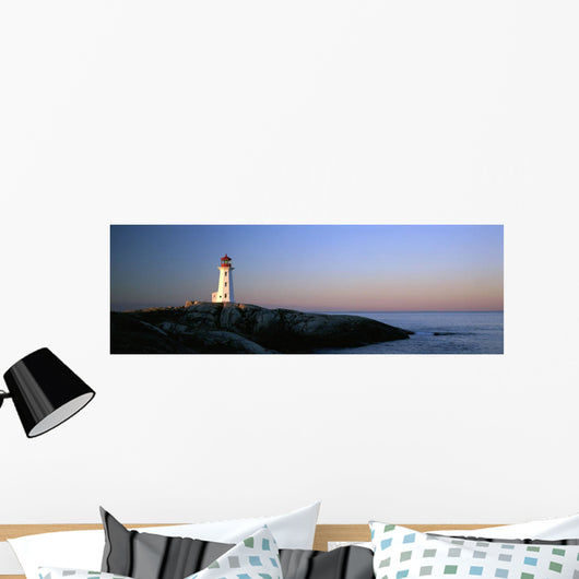 Lighthouse, Peggy's Cove, Nova Scotia Wall Mural