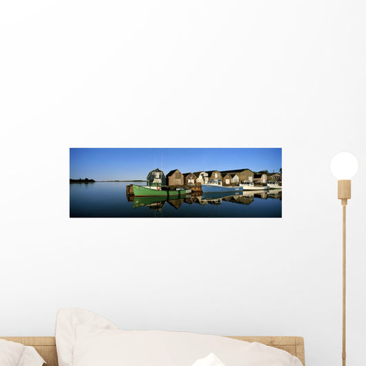 New London Wharf, Queens County, Prince Edward Island Wall Mural