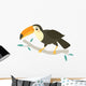 Bright Poster with Cute Wall Decal