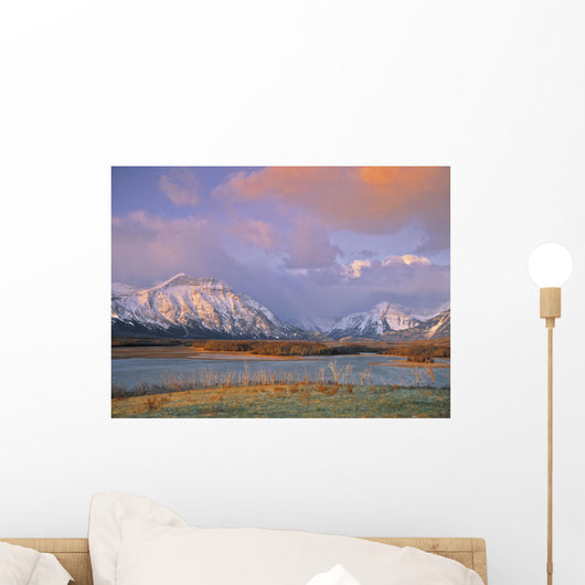 Maskinonge Lake And The Border Ranges Wall Mural