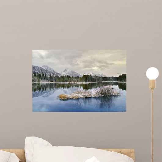Spillway Lake And The Opal Range Wall Mural
