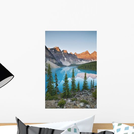 Moraine Lake, Banff National Park, Alberta Wall Mural